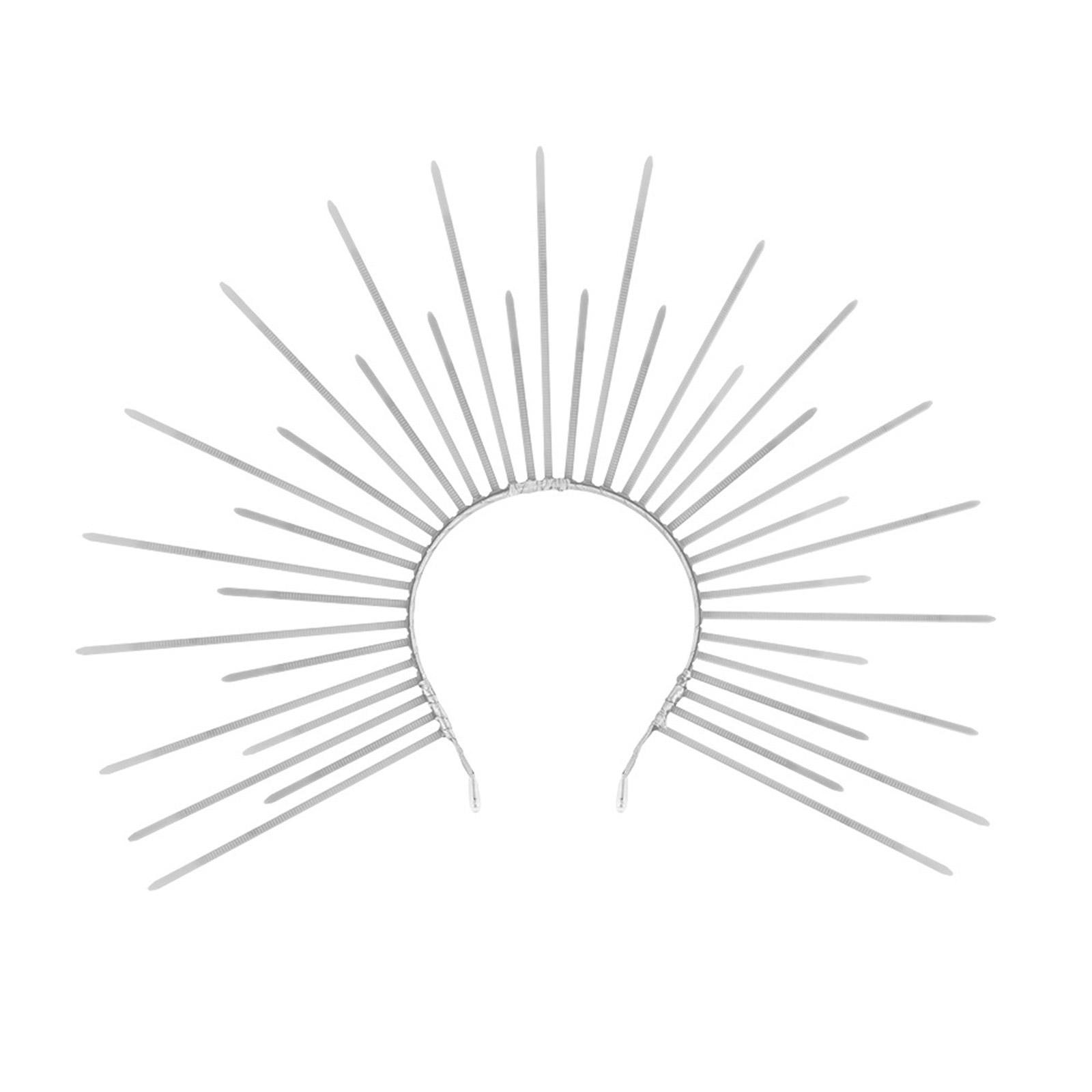 

Элегантный сияющий венец свадебная повязка на голову барочные диадемы повязка на голову женские аксессуары косплей костюм реквизит церковная повязка на голову