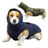 Colete Calmo para Cães com Capuz Raças Pequenas e Médias Como Corgi Respirável Alívio da Ansiedade Casaco