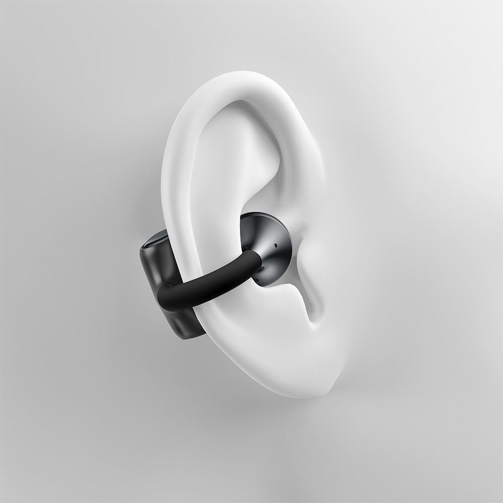 Tronsmart OpenFly Clip 2 – Hi-Res LDAC Open-Ear Earbuds, Secure Clip-On Fit, 32H Playtime, Sweatproof Design for Active Lifestyles