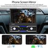 1 Din 7 inch Android 10.1 Radio auto Autoradio Suport Wireless Carplay și Android Auto Navigare GPS Wifi Bluetooth USB FM Vedere din spate