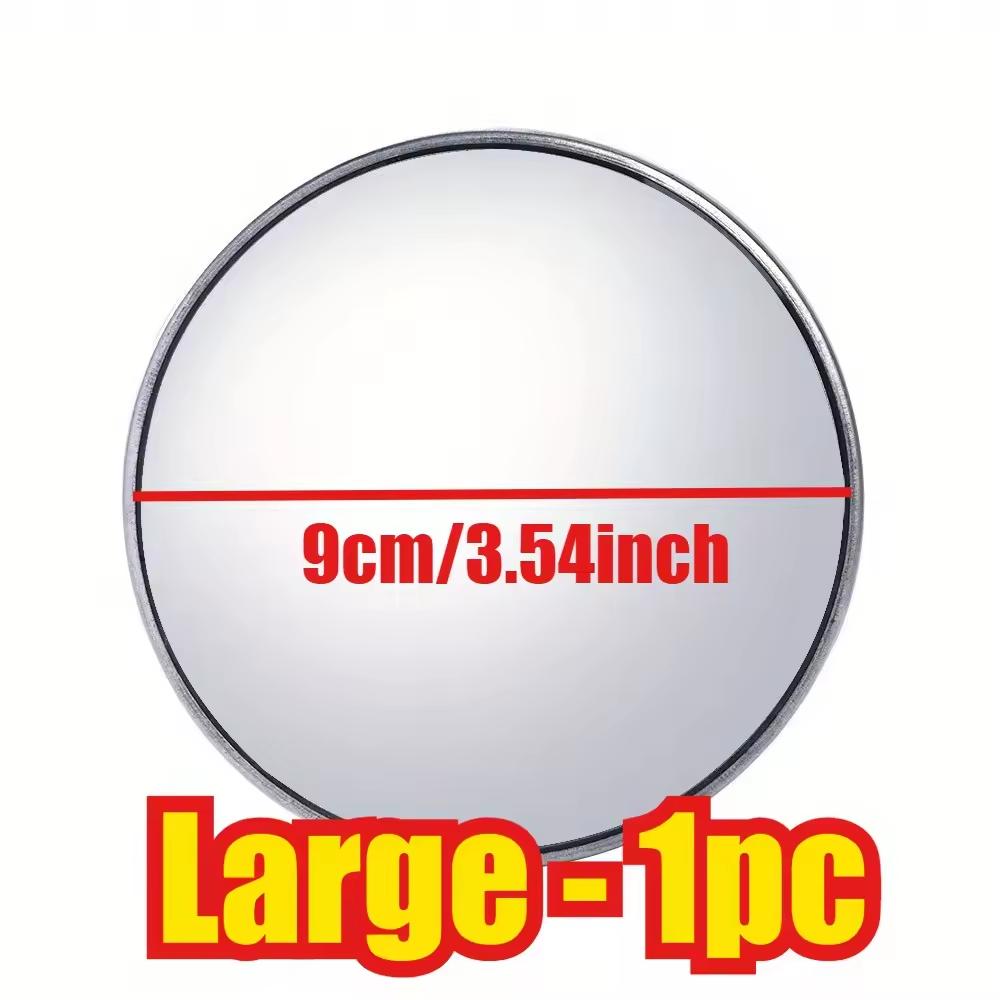 

3R High-definition Car Mounted Thin Convex Wide-angle Blind Spot Mirror Large Field of View Reversing Assist Mirror