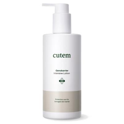 (Pour usage hospitalier uniquement) Q-Tem Geno Barrier Lotion Intensive MD Grande Capacité 300g Dermatologie Hydratante Régénérante