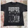 Ramones 'Ramones' Album T-shirt, Unisex Black T-shirt, Size S-5XL
