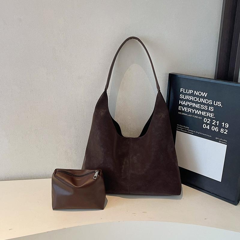 Large Capacity Tote Bag Women's Shoulder Crossbody Bag