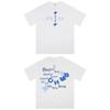 2025 Personalized Trendy Youth Fashion 100% Cotton Printed T-shirt Four Seasons Trendy Brand Male and Female Hot Products