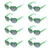 Lovatfirs 8 Pack Heart Sunglasses for Party Travel Women Men A total of 16 colors are available