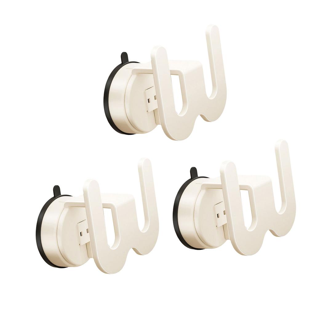 Practical Suction Cup Stand Wall Mounted Bathroom Slipper Rack in Stylish Color for Easy Installation and Durable Use