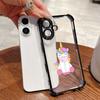 Unicorn Rainbow Case For Samsung Galaxy A57 A37 A07 A17 A56 5G A55 A54 A52 A53 A36 A34 A35 A73 A26 A25 A16 A06 Clear Phone Cover