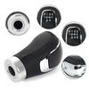 Manual Gear Shifter Knob PU Leather 5/6 Speed Shifter Lever Suitable for Car SUVs Trucks Comfortable Grip Easy To Clean
