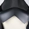 Mittelalterliches Steampunk-Schal Renaissance Einzelschulterumhang Kostüm Cosplay Halloween-Party Halbumhang Schwarz