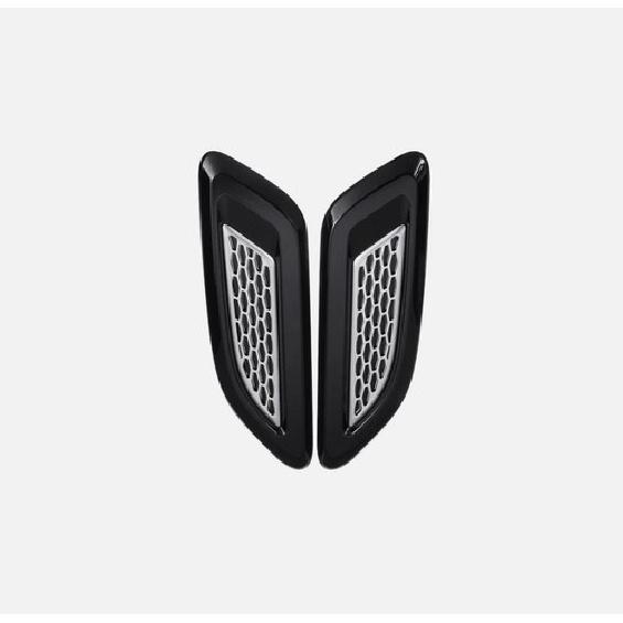2x Exterior Hood Air Vent Outlet Wing Trim For Land Rover Range Rover 2013-2018