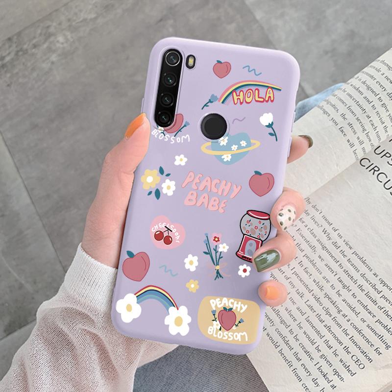 

For Redmi Note 8 Pro 8T Back Cover Protective Case Soft Silicone Cute Cartoon Cat Frog Funda Phone Case For Xiaomi Redmi Note 8 Redmi Note 8