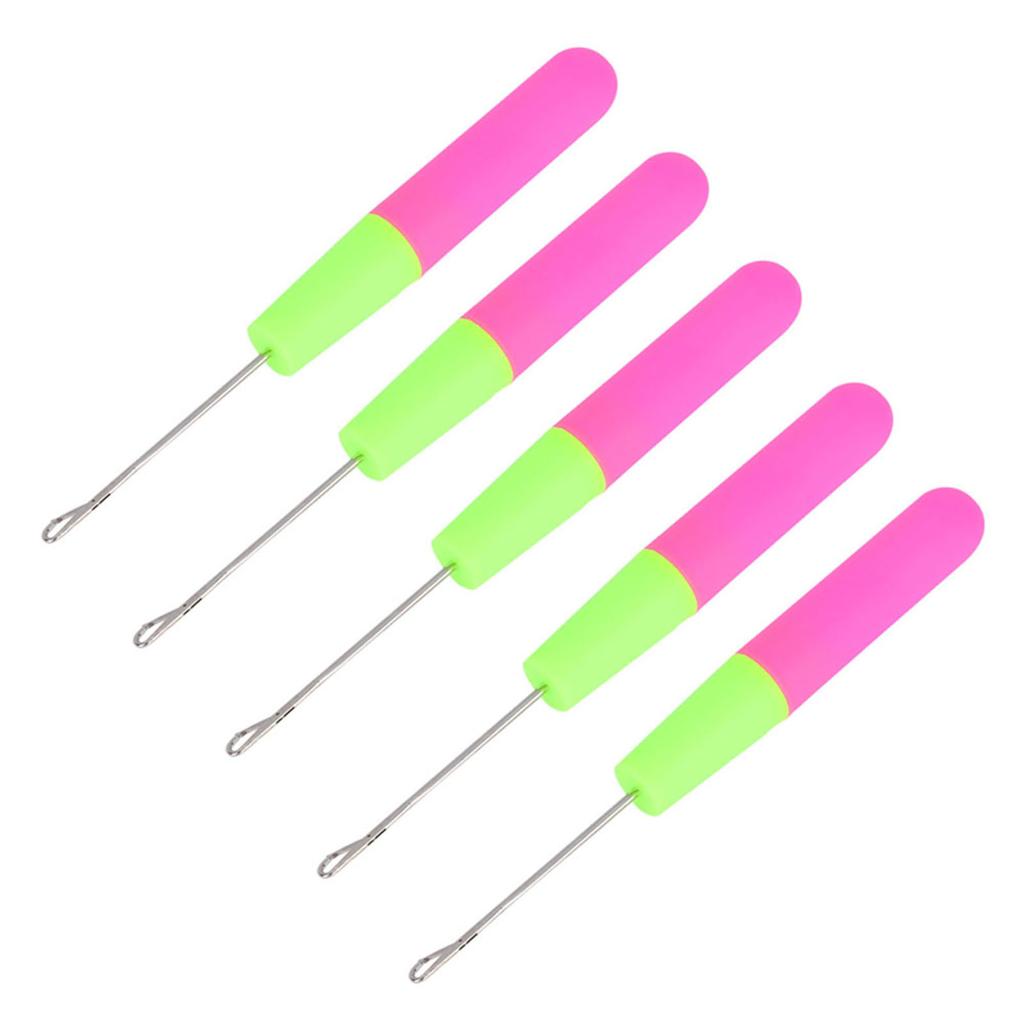 Crochet Latch Hook Needles Hair Extension Braiding Crafts Skill Tool Kit M