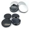 4pcs 65mm 61mm 60mm Wheel Rim Center Hub Cap Cover Universal for Car Styling Rims Trucks Silver/ Black
