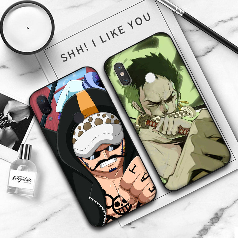 JW60Trafalgar Law Schwarze Softcase-Hülle für Samsung Note 20 Lite S24 Ultra S23 A03 A05 A06 A11 A71 A15 A16 A13 A24 A25 A33 A52 A53 A50 M55 M35 Plus