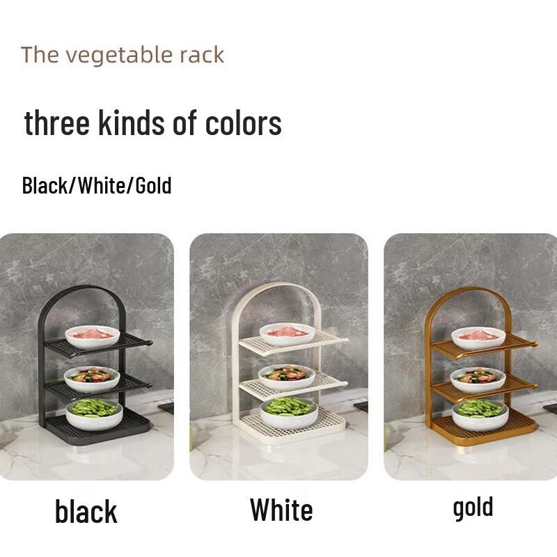 Six-Layer Double-Sided Kitchen Prep Organizer