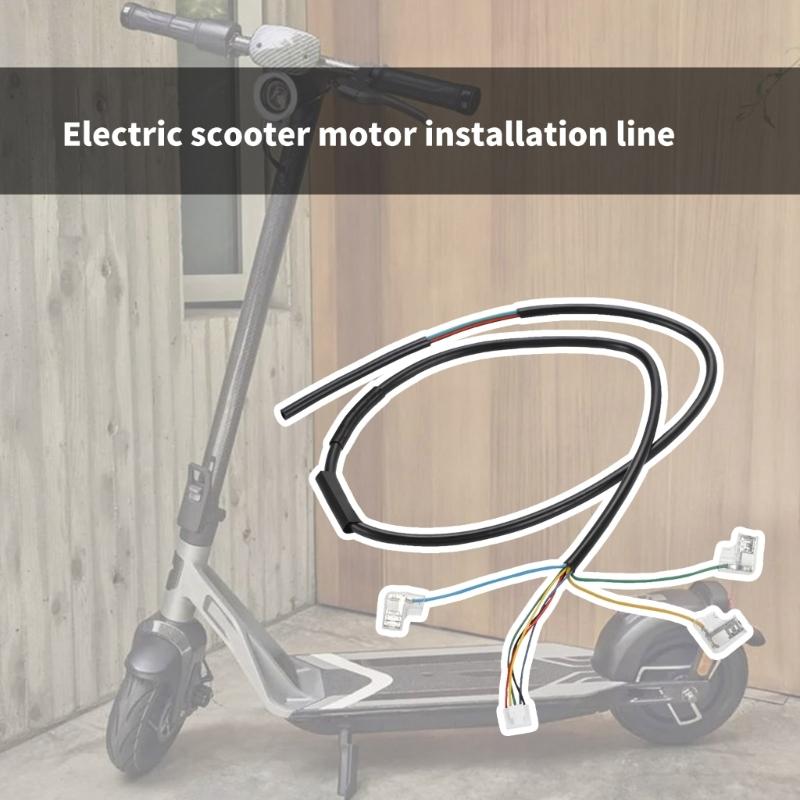 Vysoce citlivý kabel motoru Elektrická koloběžka Drát motoru Náhradní kabel motoru Přední kolo Kabel pro připojení motoru