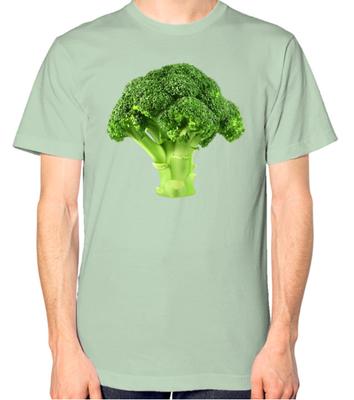 Broccoli T-shirt Herr Dam Unisex Grönsakstop
