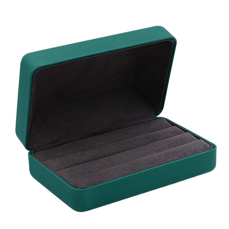 Stylish Rings Case for Safe Storage and Display Jewelry Accessory for Home Travel and Jewelry Stores Daily Casual Use