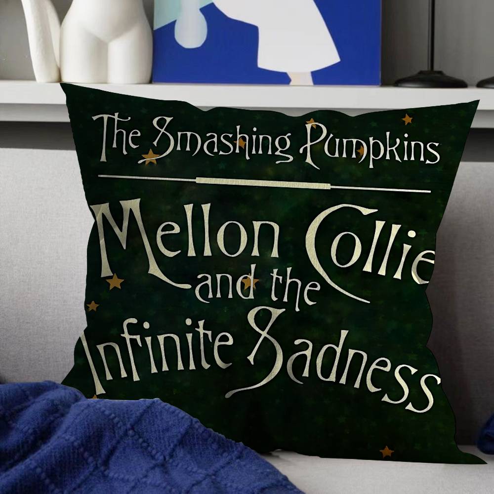 The SSmashing Pumpkins Band Premium Cm Cushion Cover Pillow Cover Decor Pillowcase Home Pillowcase for Couch Pillow