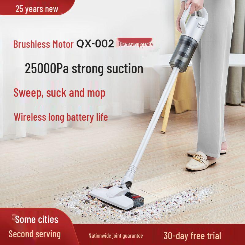 2025 Wireless Vacuum Cleaner: High Suction, Pet-Friendly, Quiet, Handheld, Vacuum & Mop Combo for Home