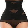 Damen Hohe Taille Eng Sport Formende Bauchkontrolle Po-Anhebende Shorts