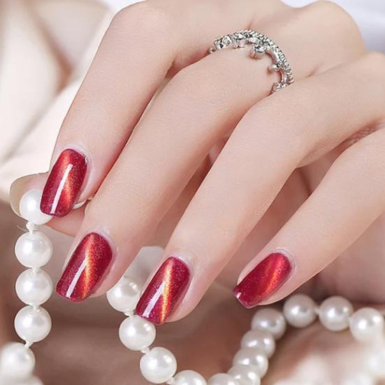 Professional Cat's Eye Nail Magnet 3-in-1 Heart Flower Design Nail Art Magnet Super Strong Magnetic Wand for Gel Polish
