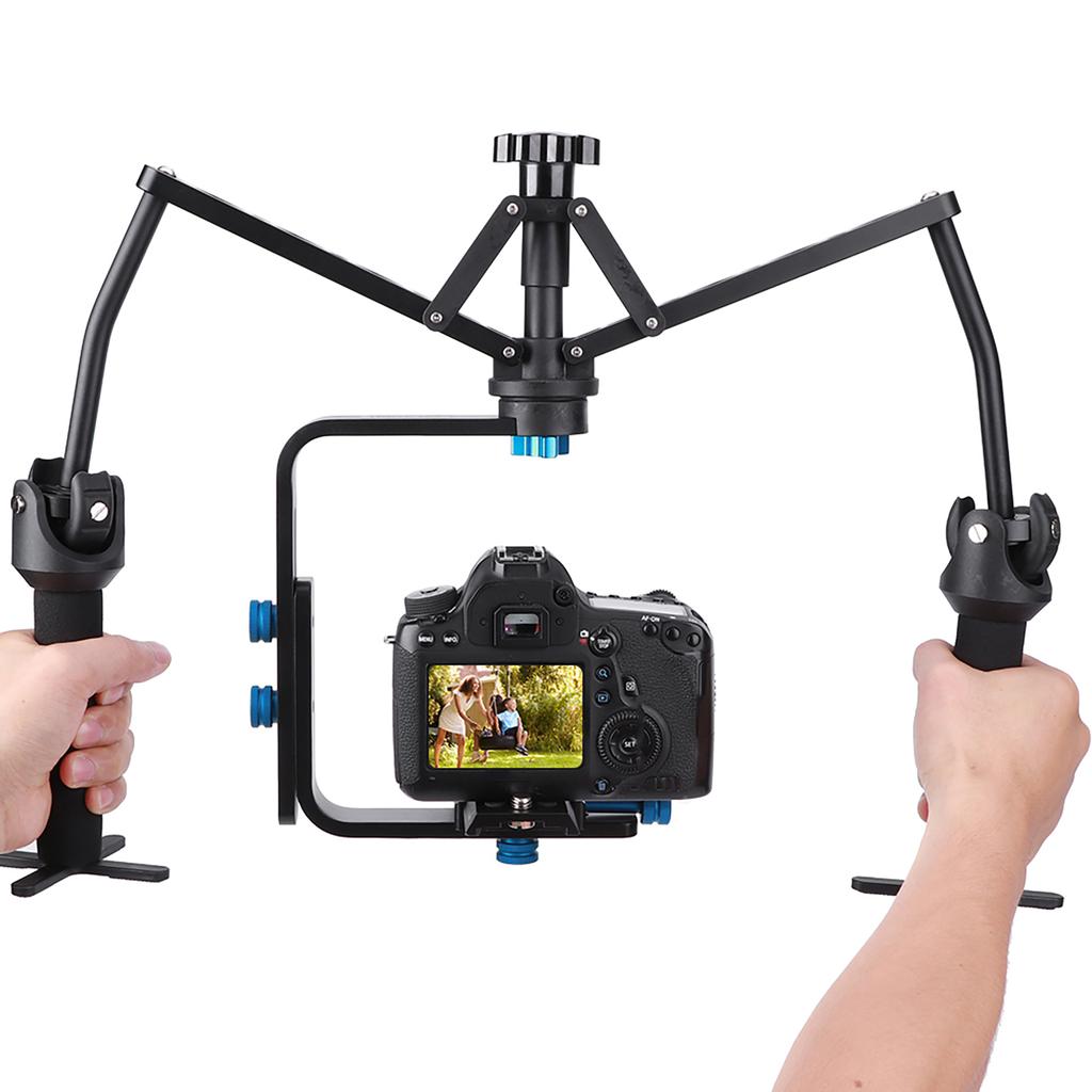 YELANGU S1 Double Handheld Spider Stabilizer Camera General Follow Shot Damping Equipment