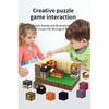 48-teiliges Magnetspielzeug – Baue eine Mine, Magnet World Edition, Magnetspielzeug für Jungen und Mädchen ab 3 Jahren, sensorisches Montessori-Spielzeug