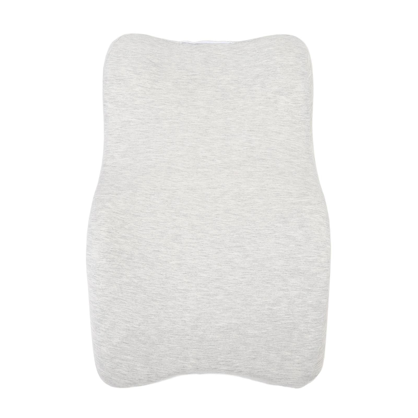 Поддержка ног и подъемная подушка из пены с эффектом памяти эргономичная дышащая подушка для ног со съемным бархатом светло-серый 3479₽