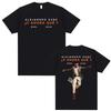 2026 Summer Alejandro Sanz Y Ahora Qu Gira Merch T Shirt Unisex Women Fashion Hip Hop High Street Oversized Male Cotton Shirt