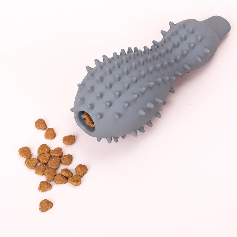 Interactive Classic BPA Free Puppy Chew Toys for Large/Medium Breed Dogs-Teeth Cleaning Food Grade Silicone Dog Toy