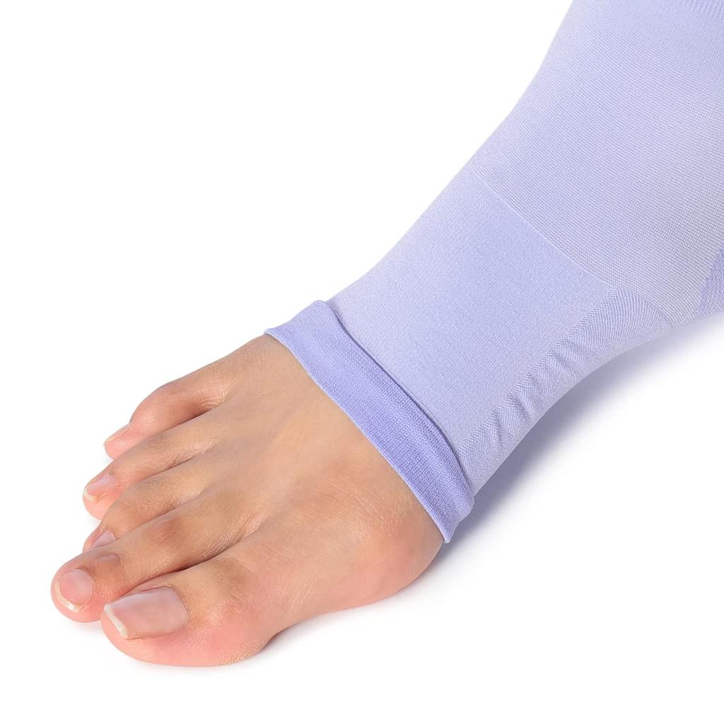 Fukusuke SUPER SUPPORT Sleep 1 Size M Socks, Pair, Women's, Black,