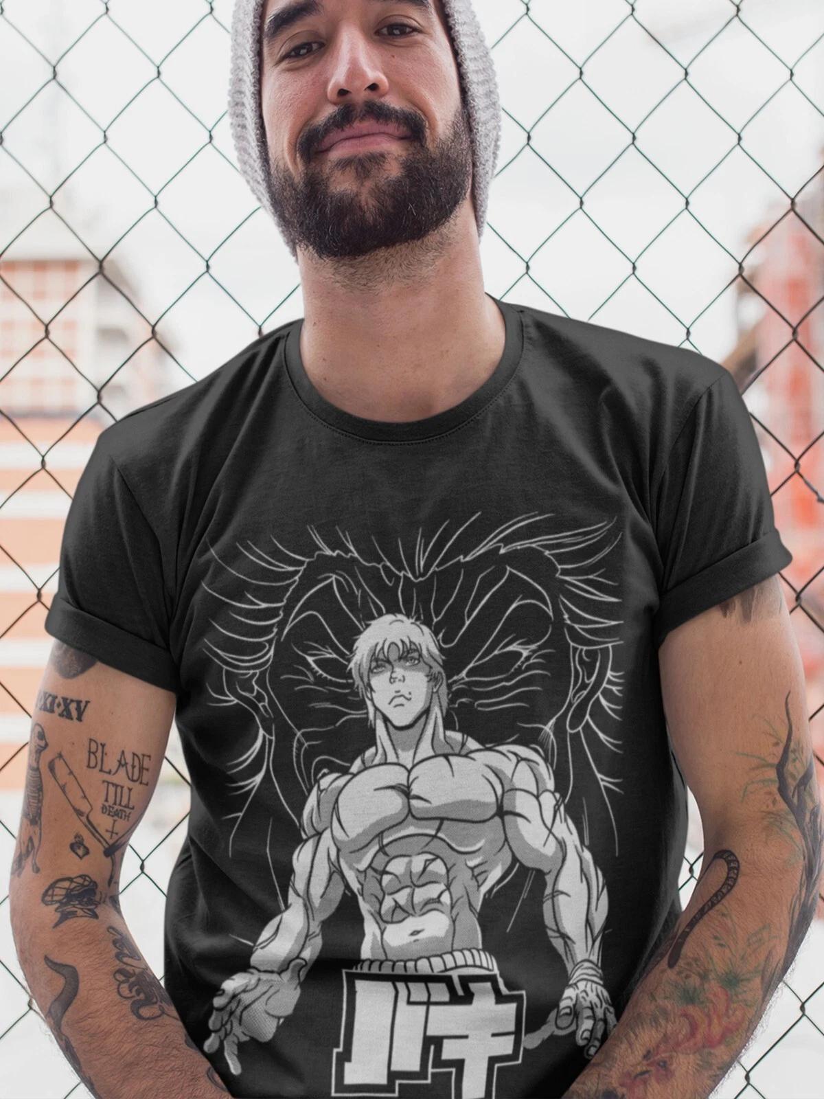

Футболка Berserk, футболка с изображением Гатса, футболка в стиле аниме, манга, японский стиль, эстетичный дизайн, футболка унисекс. 2XL