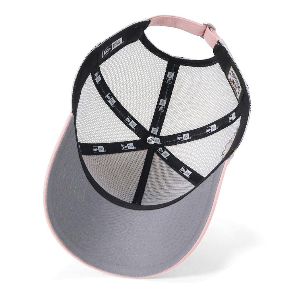 New Era 9FORTY AFrame Strap Mesh Cap 15228704 NER37C5448 LA Rouge New Era Mesh Cap 9FORTY MLB ONSPOTZ Special Order SIDE PATCH UNDER VISOR MLB Los