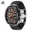 OPK 6103 Fashion Chronograph Men's Watch Luminous Waterproof Calendar Business New Quartz Wristwatch for Man