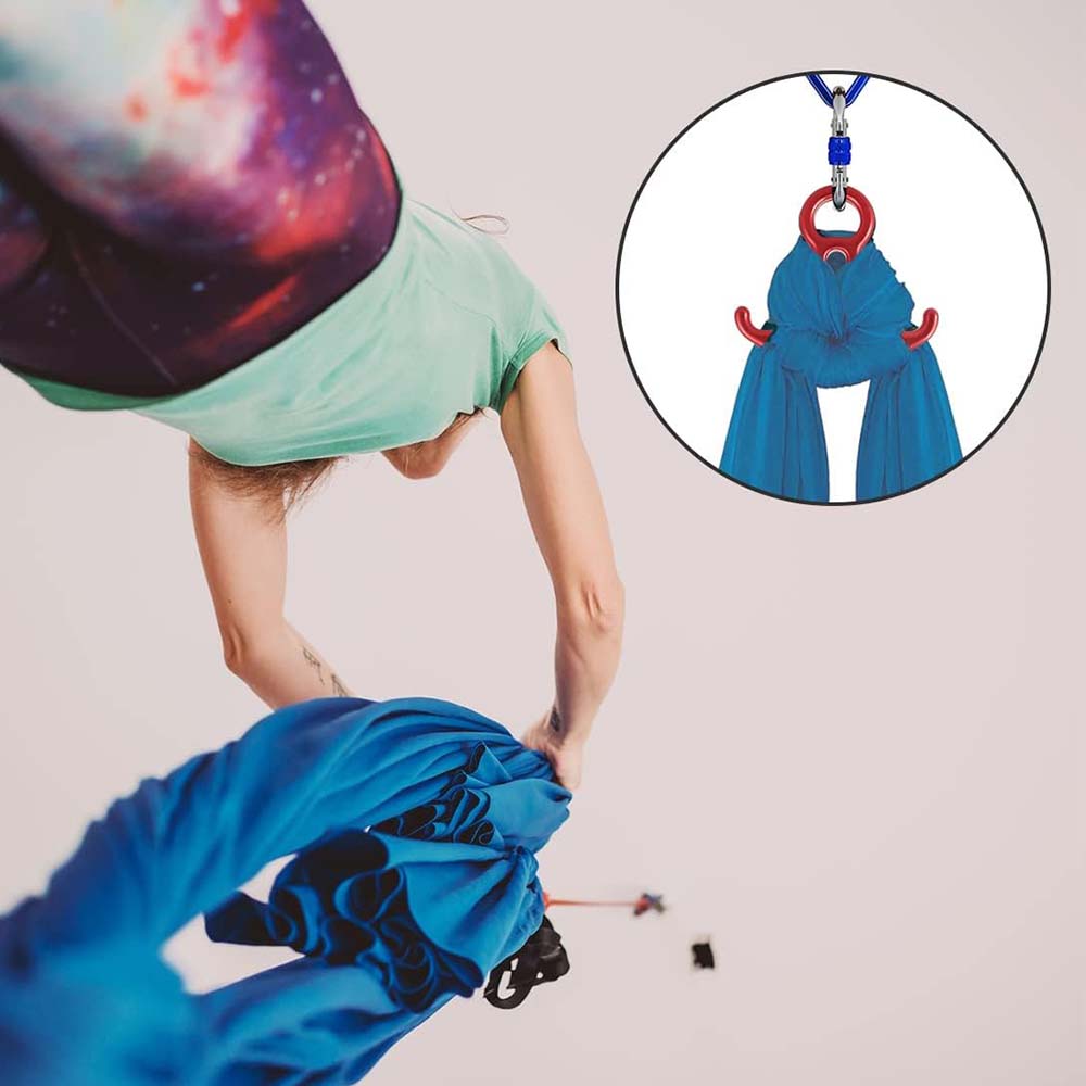 50KN Rescue Figure 8 Descender fit for Rock Climbing, Aerial Dance