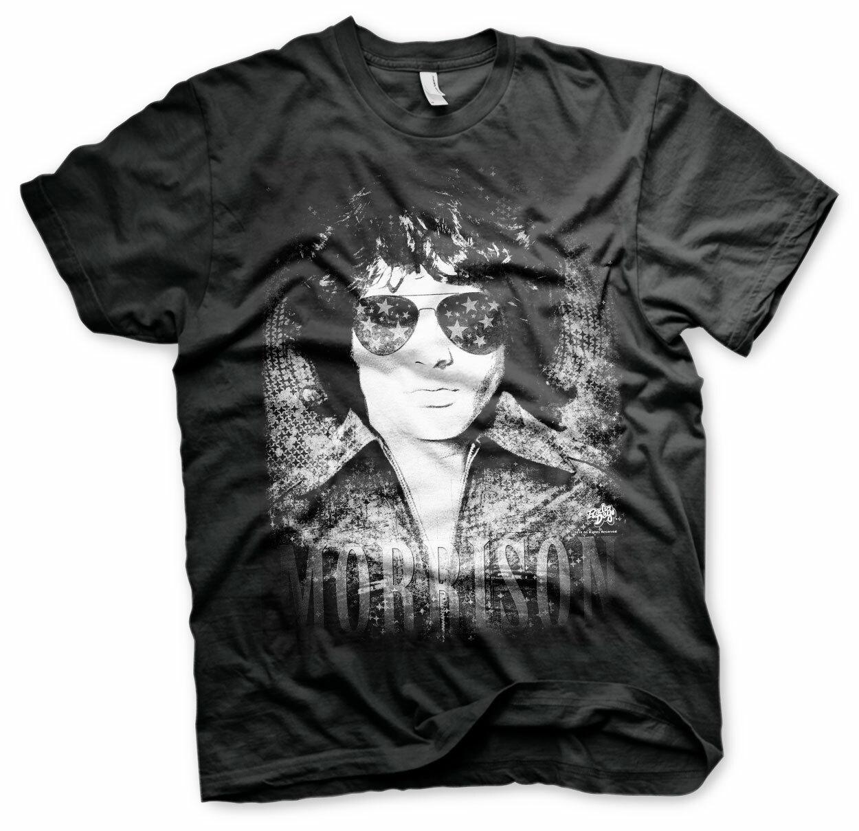 Officially Licensed Jim Morrison America Men T-Shirt S-XXL Sizes XXL