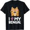 I Love My Bengal Cat T-Shirt