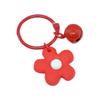Colorful Floral Bell Keychain Ring - Chic Handbag Pendant & Small Gift for Women
