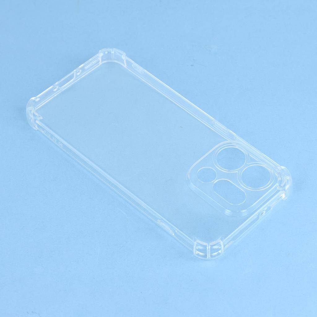 For Oppo Find X9 5G Transparent TPU Case Reinforced Corners Drop-proof Phone Cover