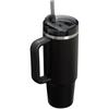 Stanley 1913 H2.0 Vacuum Quencher 0.89L Black 2.0 - Insulated, Durable, Straw Water Bottle for Summer, Outdoor Use, Dishwasher Safe, Warranty (Genuine