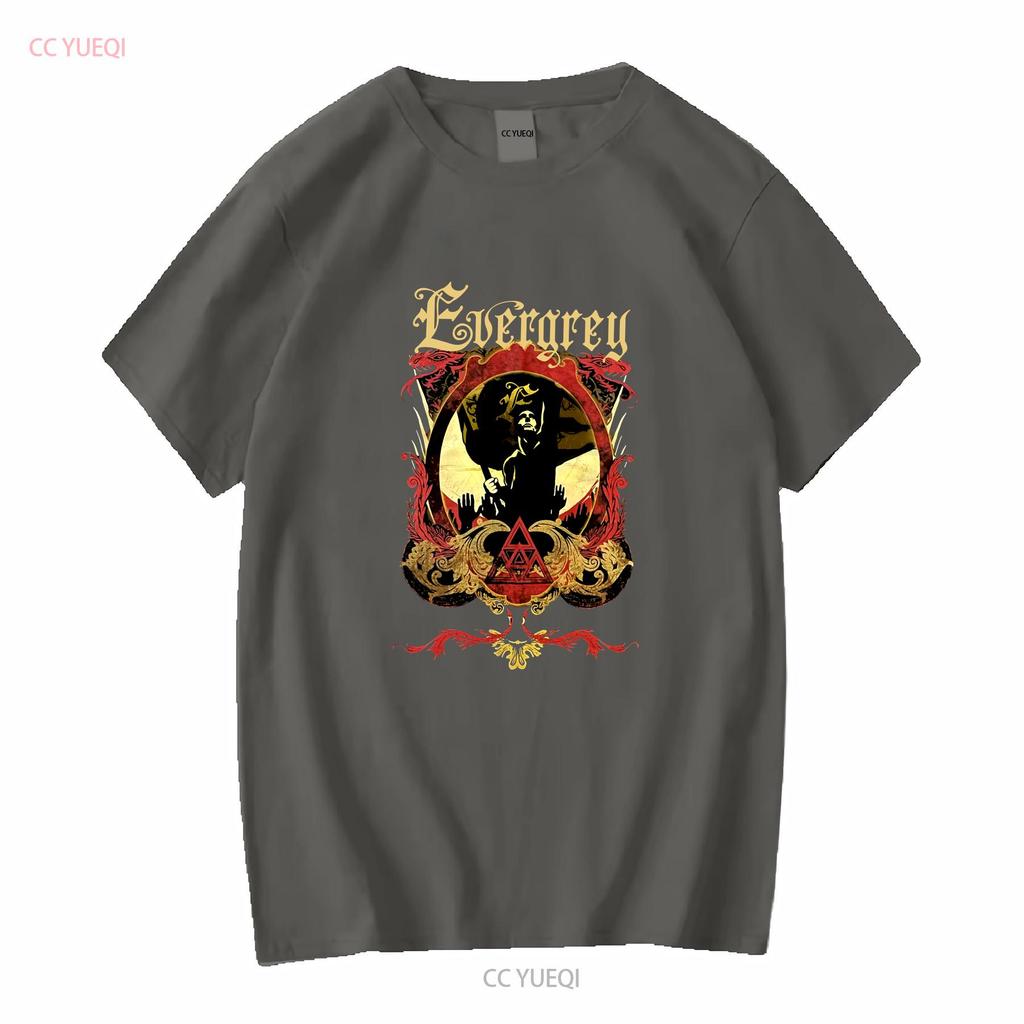 Evergrey T Shirt Size Medium Progressive Metal Sweden Vintage Washed Homme Soft Stretched Versatile Casual Stylish Fashion