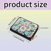 Exquisite Pattern DIY Diamond Painting Card Holder Wallet Purse Rhinestone Mosiac Zipper Wallet Handbag Female Outdoor Bag