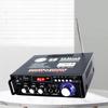 BT-298A Power Amplifier Practical Liquid-crystal Display 2CH 12V/220V 600W HiFi Bluetooth-compatible 5.0 Audio Amplificador for Home