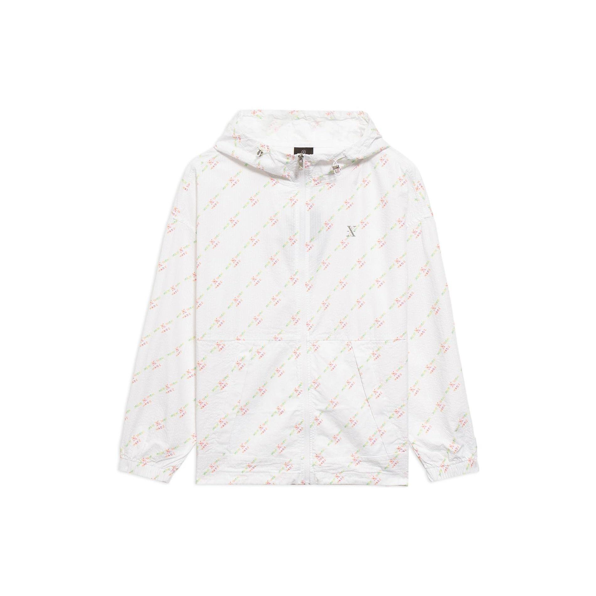 Li-Ning Way Of Wade All-Over Print Windbreaker  White  Men s AFDS383-2 XL