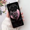 Soft Liquid Silicone Back Cover For Honor Magic 7 Pro Magic6 Lite Magic 5Lite Phone Case Marble Gothic Style Cartoon Clear Coque