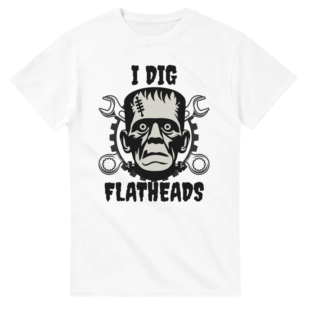 I Dig Flatheads T-Shirt S разноцветный