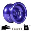 Yomega Maverick Professional Aluminum Metal Yoyo for Kids and Beginners with C Size Ball Bearing for Advanced Yo Yo Tricks and Responsive Return Extra