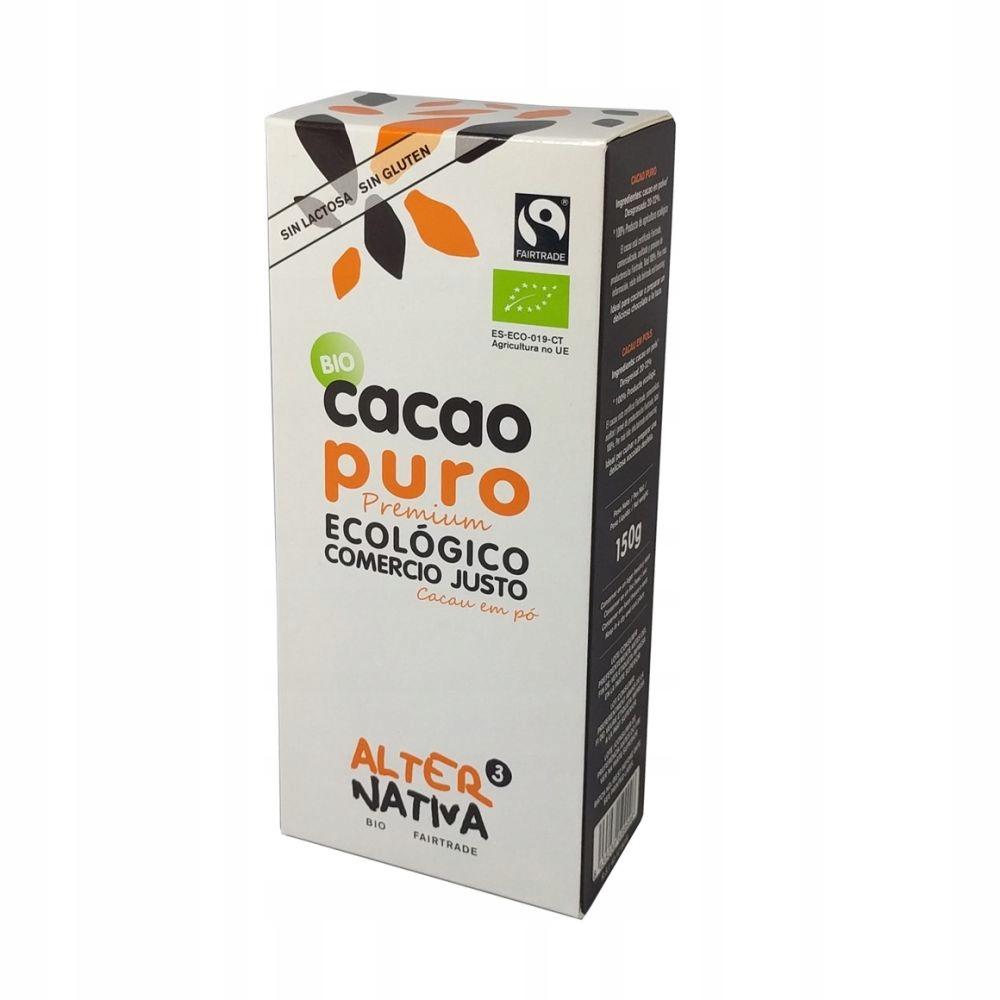 COCOA POWDER FT GLUTEN-FREE ORGANIC 150g ALTERNATIVA